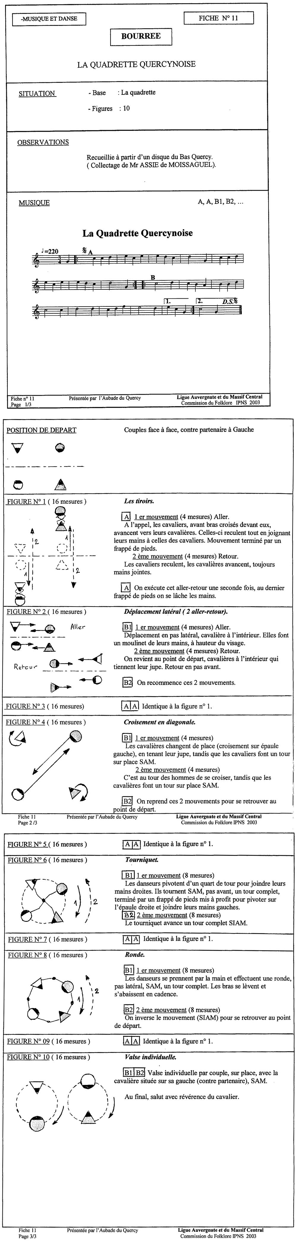 NUM 11 LA QUADRETTE QUERCYNOISE