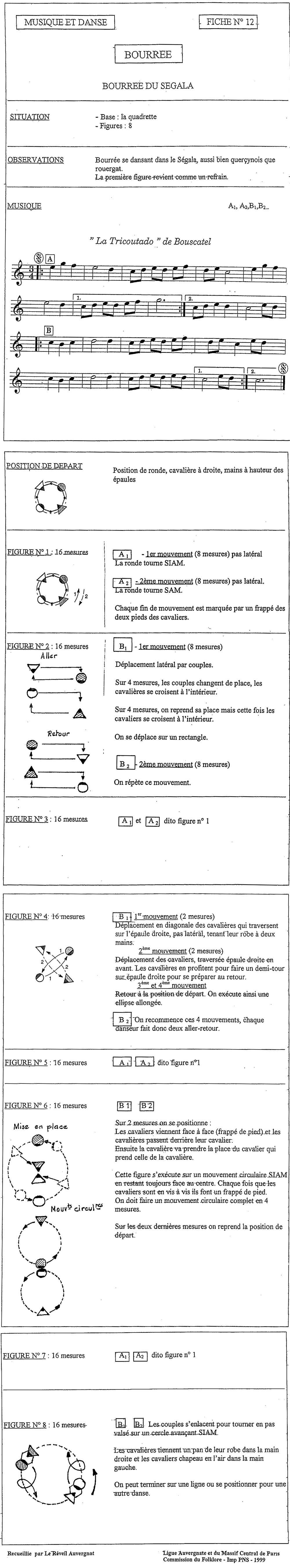 NUM 12 BOURREE DU SEGALA