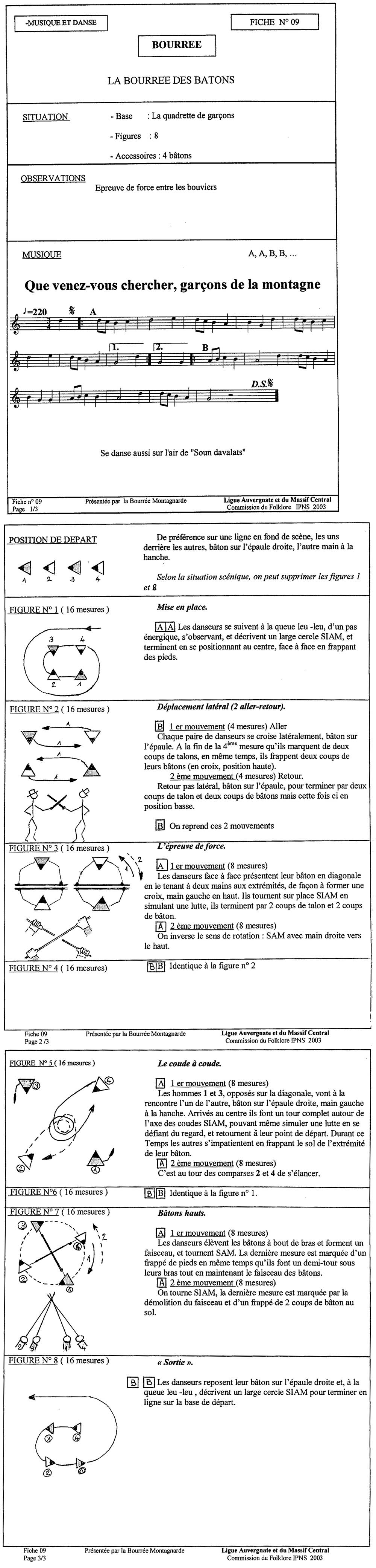 NUM 9 LA BOUREE DES BATONS