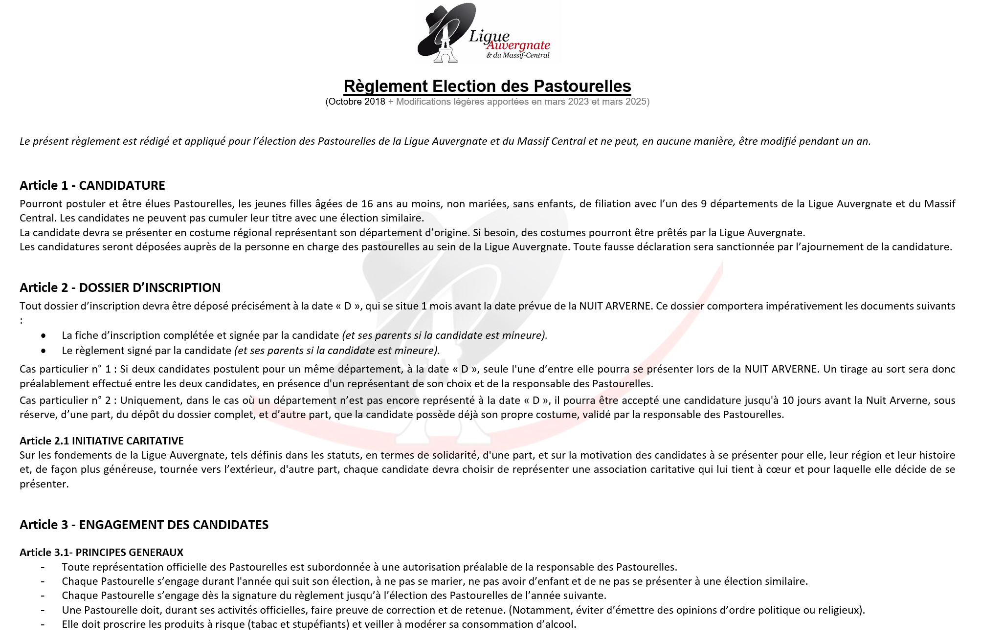reglement pastourelle Mars 2025 VF Page 1