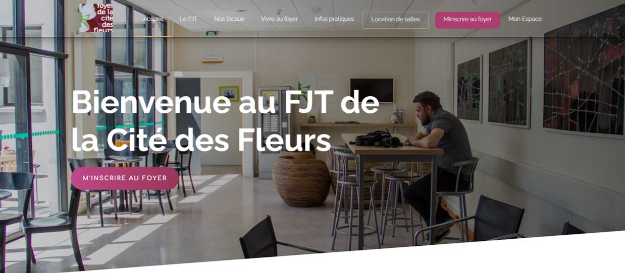 site intenet foyer cité des fleurs